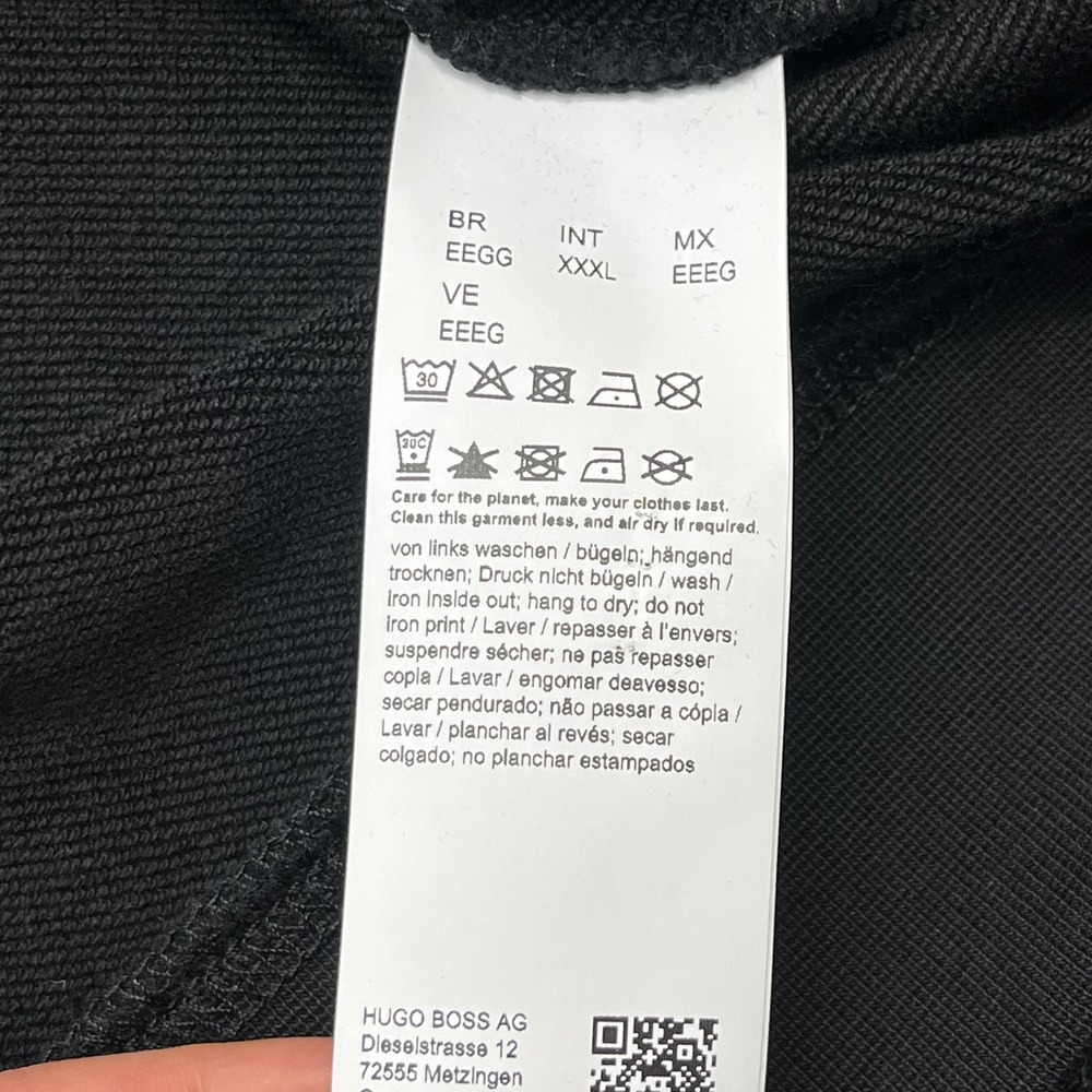 Hugo Boss x NFL New York Giants Hoodie Black Mens XXXL Pullover Sweatshirt - Picture 4 of 8